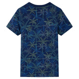 Chemise enfant VidaXL 140 bleu marine