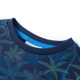 Chemise enfant VidaXL 140 bleu marine