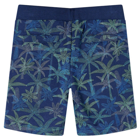 VidaXL Short enfant avec cordon de serrage 116 bleu marine