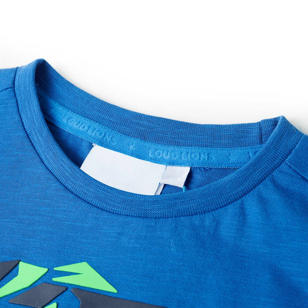 VidaXL Chemise enfant 92 bleu