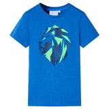 VidaXL Chemise enfant 140 bleu