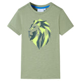 VidaXL Chemise enfant 140 kaki clair