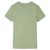 VidaXL Chemise enfant 140 kaki clair