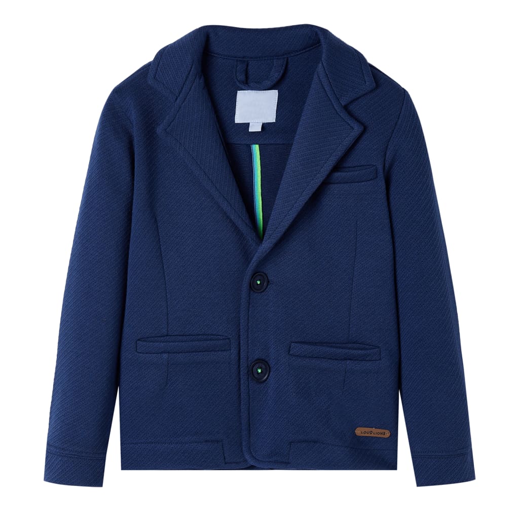 VidaXL Veste enfant 92 bleu foncé
