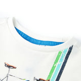 VidaXL Chemise enfant à manches courtes 92 écru