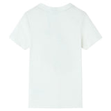 VidaXL Chemise enfant manches courtes 140 écru