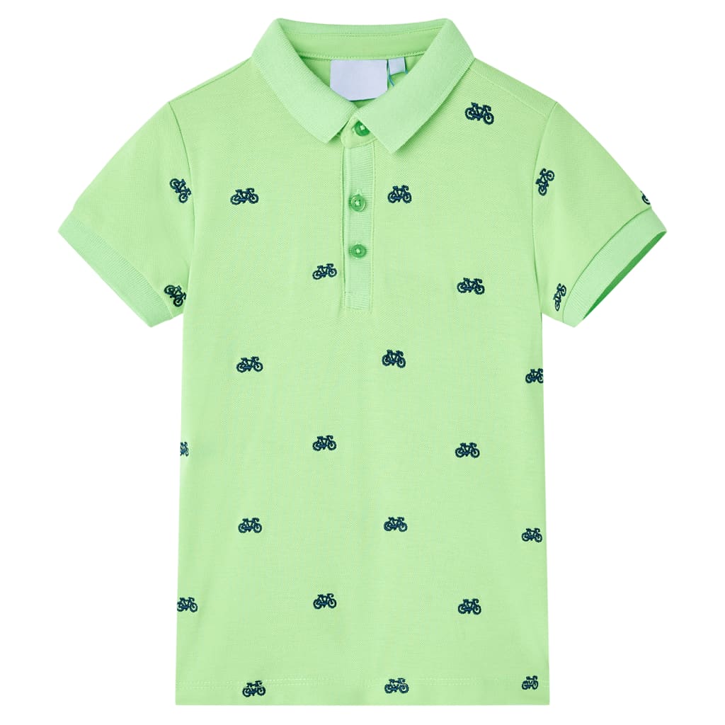 VidaXL Polo enfant 92 vert fluo