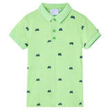 VidaXL Polo enfant 92 vert fluo