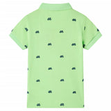 VidaXL Polo enfant 92 vert fluo
