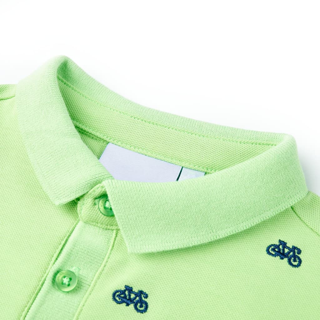 VidaXL Polo enfant 92 vert fluo