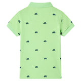 VidaXL Polo enfant 104 vert fluo
