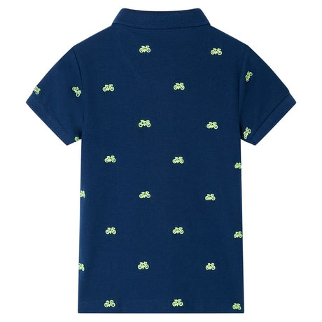 VidaXL Polo enfant 92 bleu marine