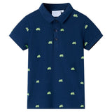 VidaXL Polo enfant 104 bleu marine