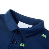 VidaXL Polo enfant 104 bleu marine