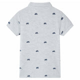 VidaXL Polo enfant 92 gris mélange