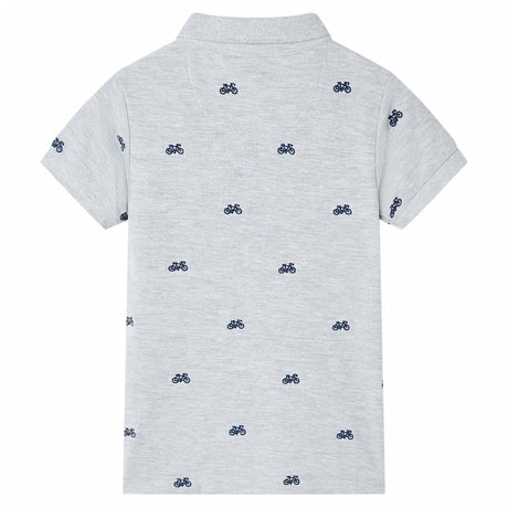 VidaXL Polo enfant 92 gris mélange