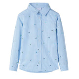 VidaXL Chemise enfant 92 bleu clair