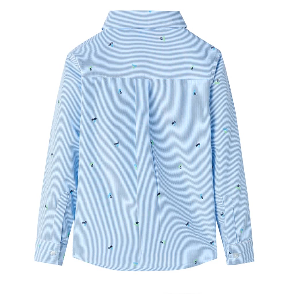 VidaXL Chemise enfant 92 bleu clair