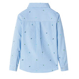 VidaXL Chemise enfant 92 bleu clair