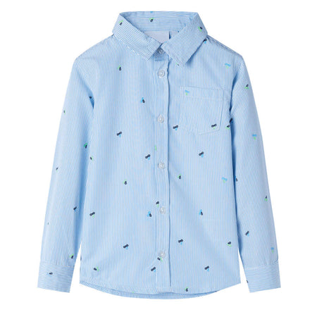 VidaXL Chemise enfant 104 bleu clair