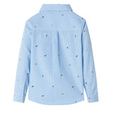 VidaXL Chemise enfant 104 bleu clair