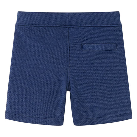 VidaXL Short enfant avec cordon de serrage 116 bleu foncé