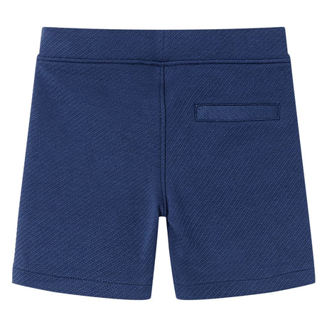 VidaXL Short enfant avec cordon de serrage 140 bleu foncé