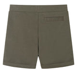 VidaXL Short enfant avec cordon de serrage 104 kaki foncé