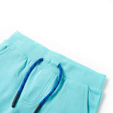 VidaXL Short enfant avec cordon de serrage 92 bleu mer