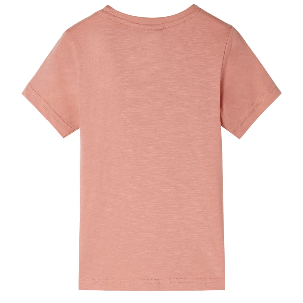 VidaXL Chemise enfant à manches courtes 92 orange clair