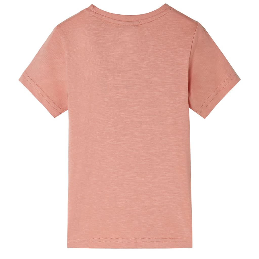 VidaXL Chemise enfant à manches courtes 116 orange clair