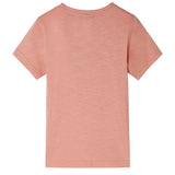 VidaXL Chemise enfant à manches courtes 116 orange clair