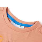 VidaXL Chemise enfant à manches courtes 140 orange clair
