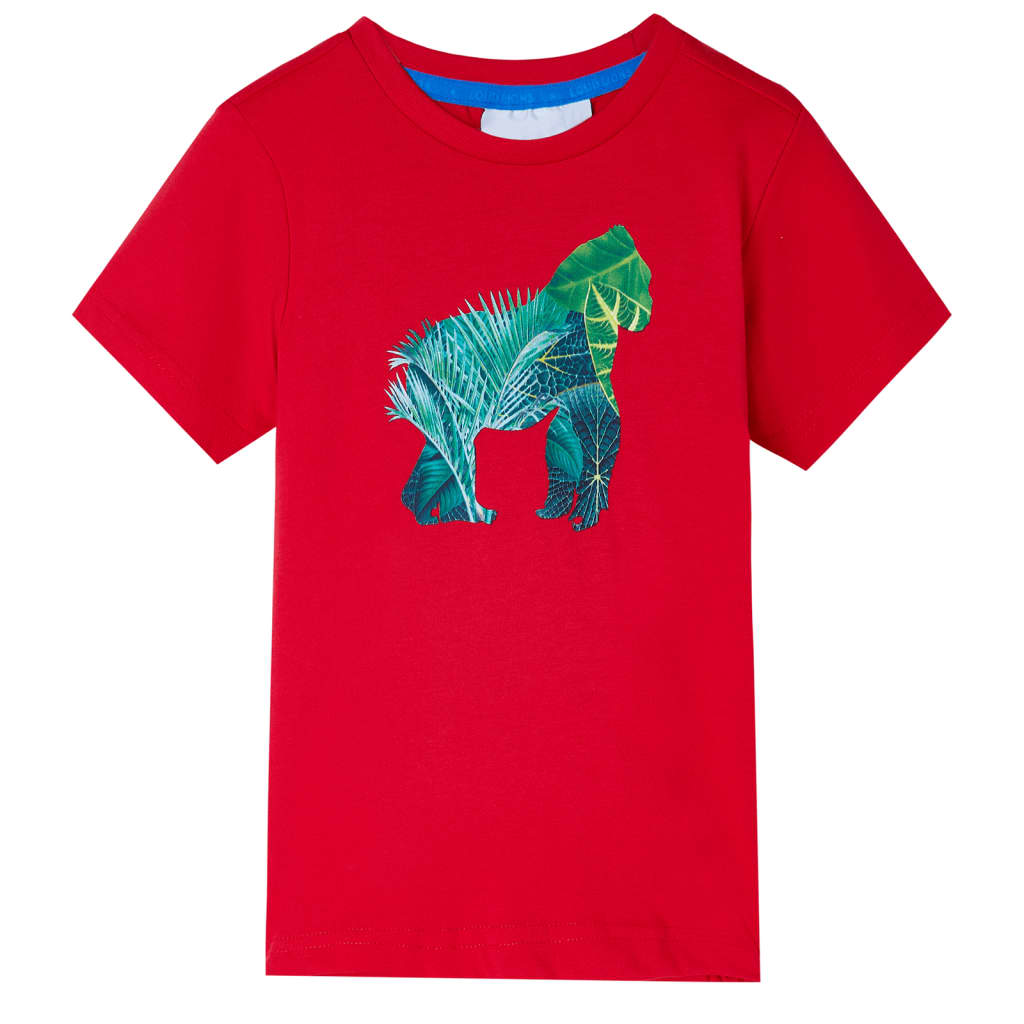 VidaXL Chemise enfant 92 rouge