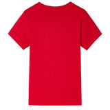 VidaXL Chemise enfant 92 rouge