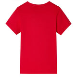 VidaXL Chemise enfant 104 rouge