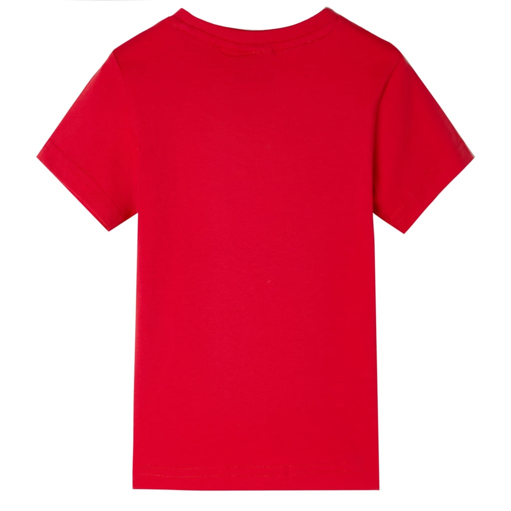 VidaXL Chemise enfant 116 rouge