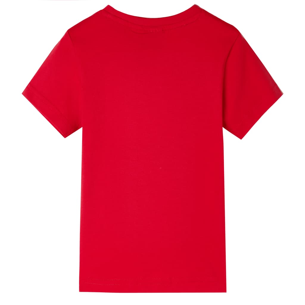 VidaXL Chemise enfant 128 rouge