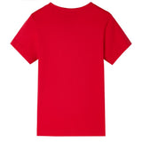 VidaXL Chemise enfant 128 rouge