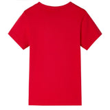 VidaXL Chemise enfant 140 rouge