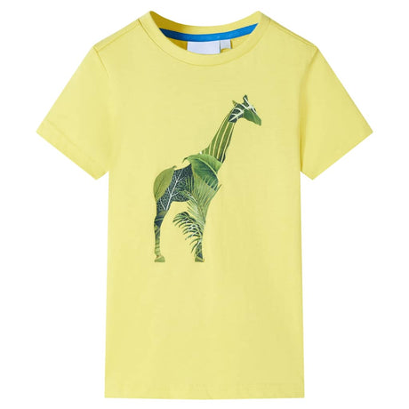 VidaXL Chemise enfant 116 jaune