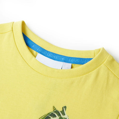 VidaXL Chemise enfant 116 jaune