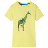 VidaXL Chemise enfant 128 jaune