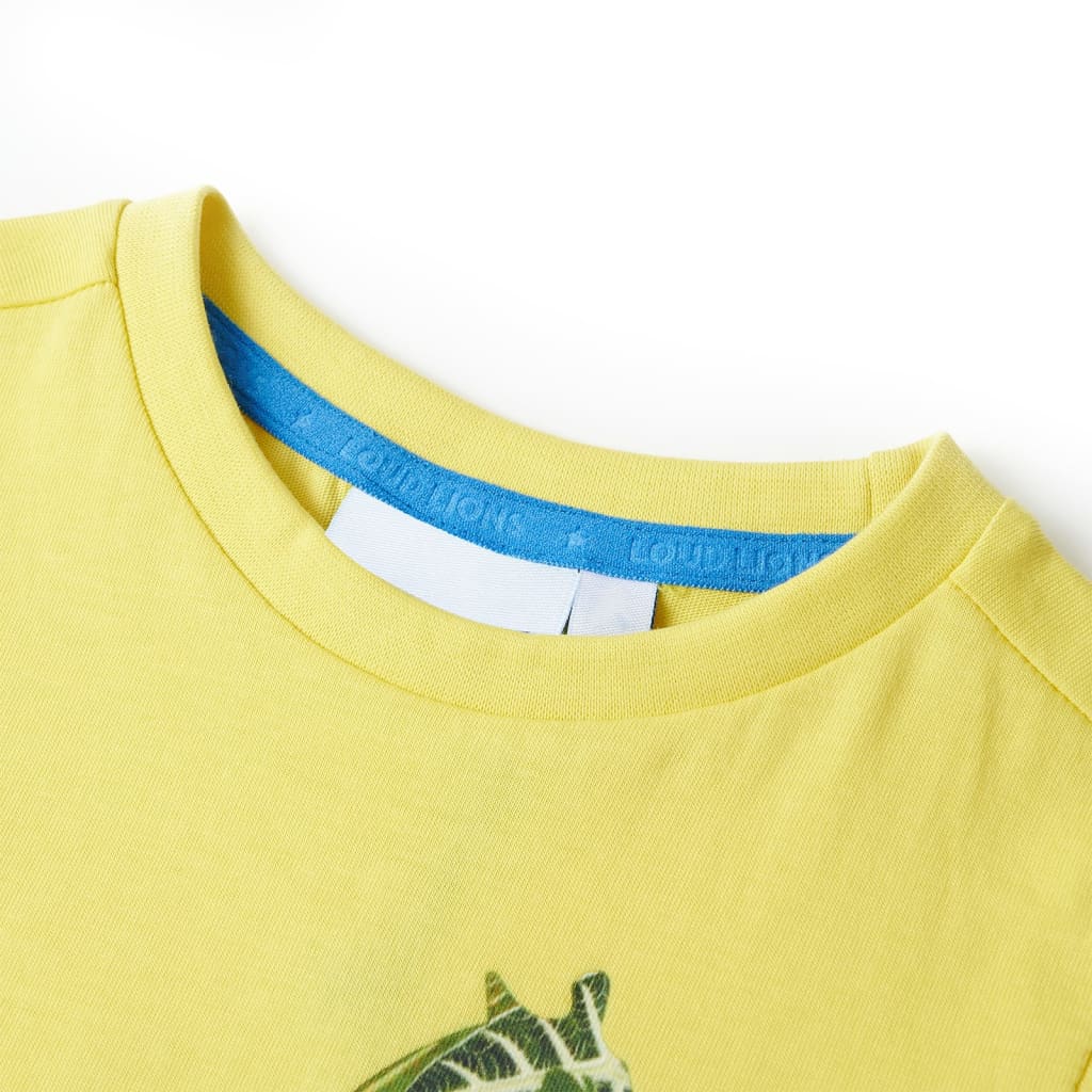 VidaXL Chemise enfant 128 jaune