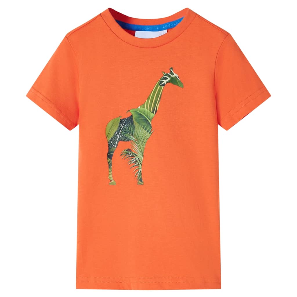 VidaXL Chemise enfant 92 orange vif