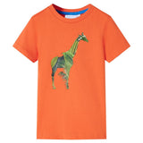 VidaXL Chemise enfant 92 orange vif