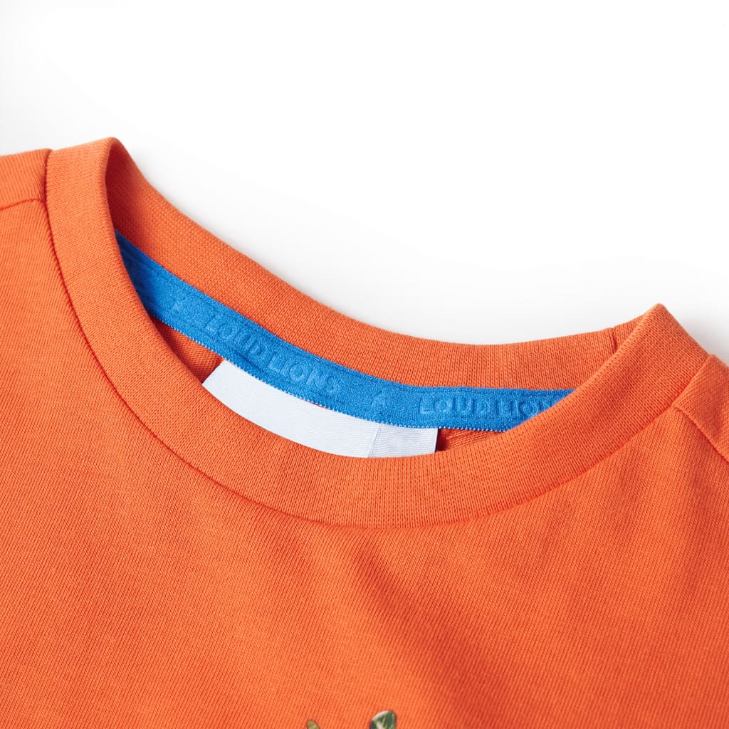 VidaXL Chemise enfant 104 orange vif
