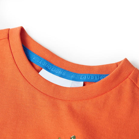 VidaXL Chemise enfant 116 orange vif