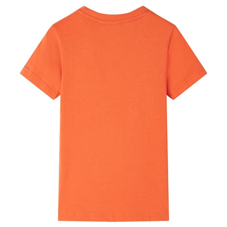 VidaXL Chemise enfant 128 orange vif