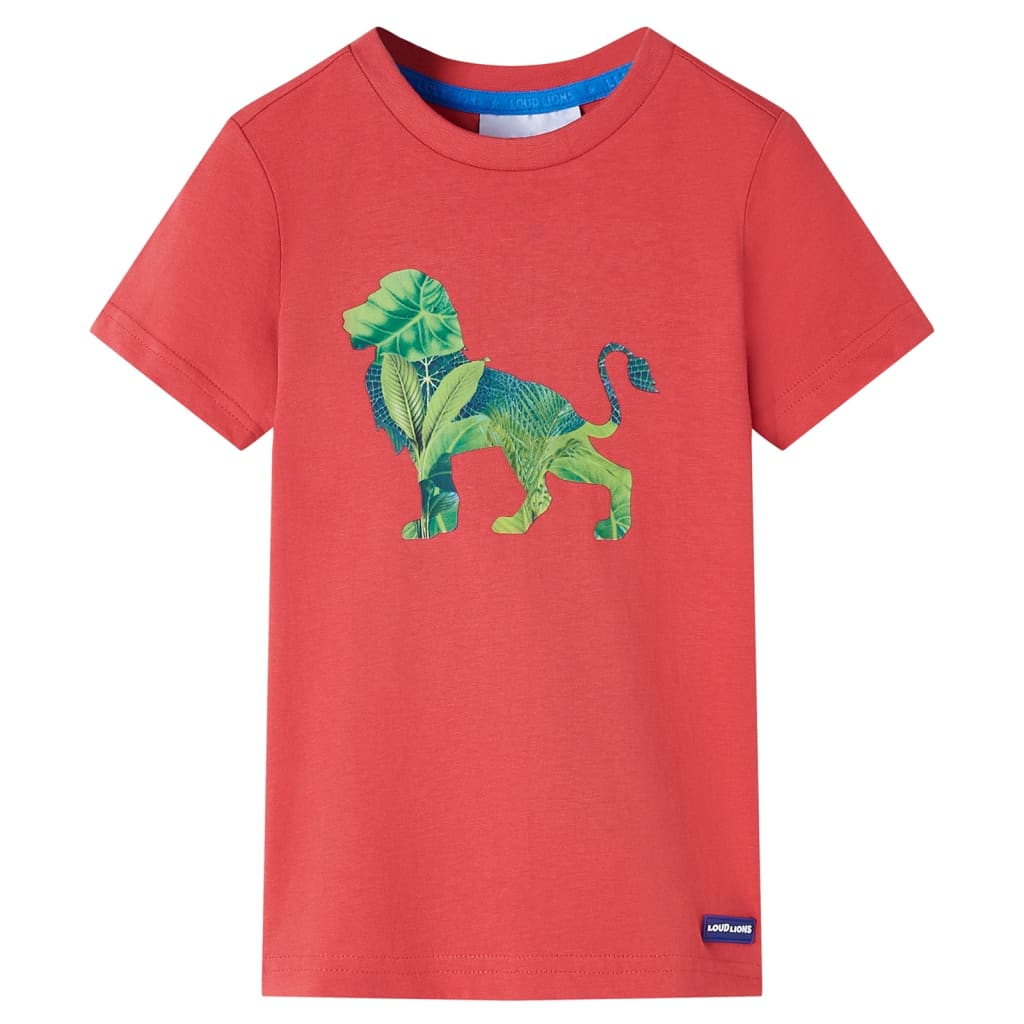 VidaXL Chemise enfant 92 rouge